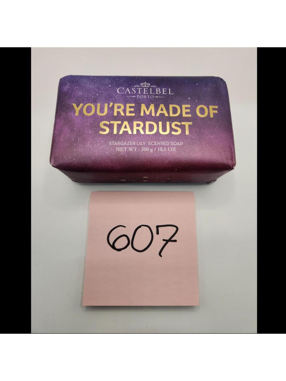 Castelbel Porto Made of Stardust Stargazer Lily Scented Soap Bar 10.5 oz